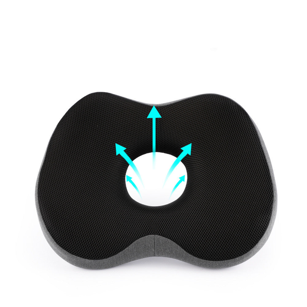 Memory foam seat cushion for office chairs, alternate view