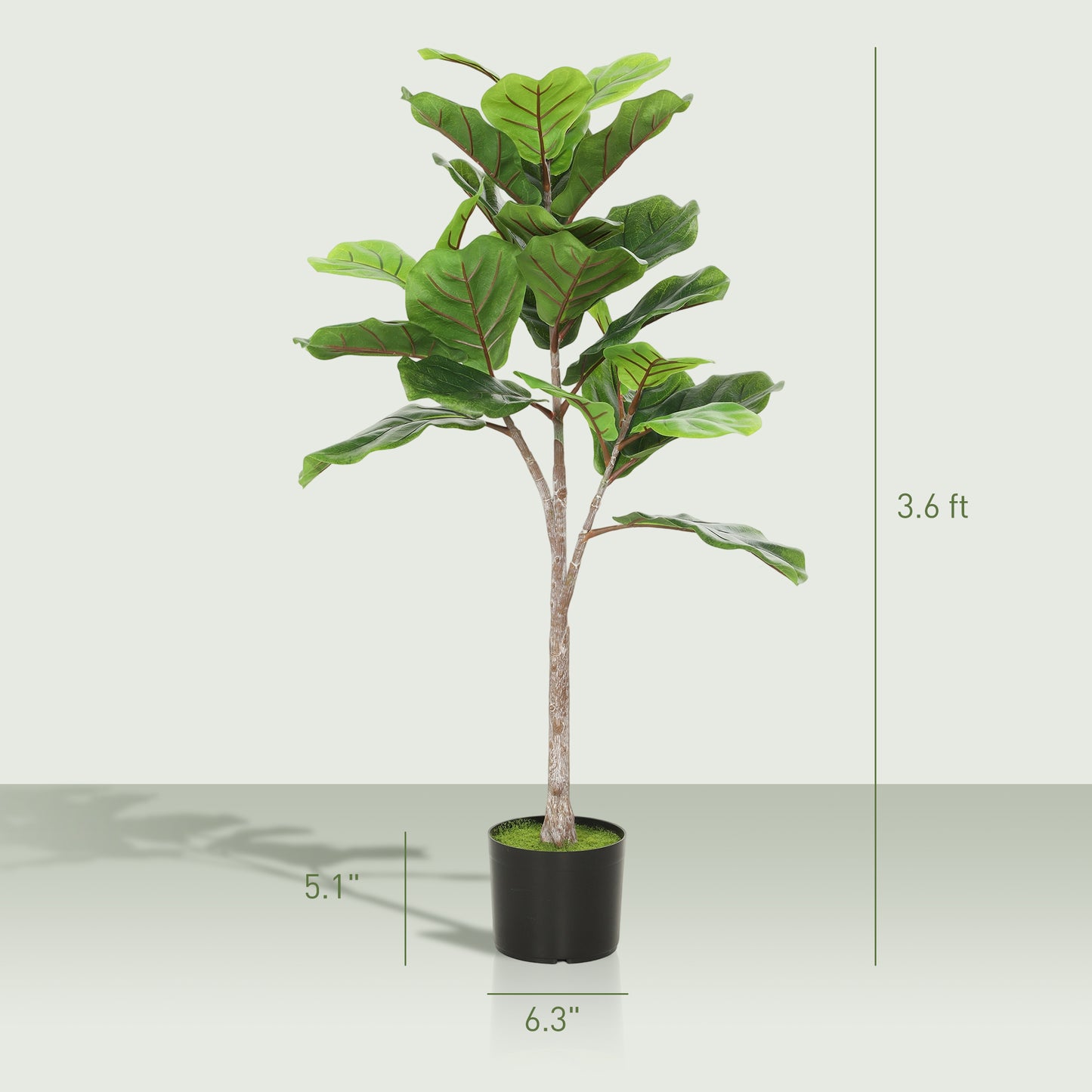 43” Faux Fiddle Leaf Fig | Studio Greenery