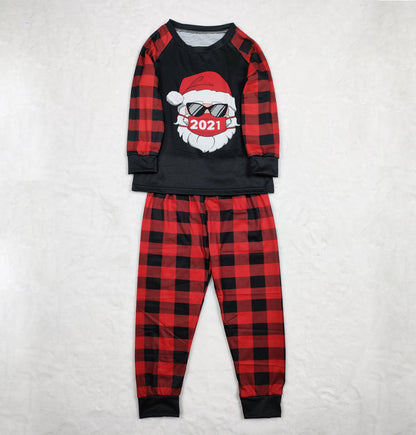 Christmas Parent-child Wear Suit Pajamas