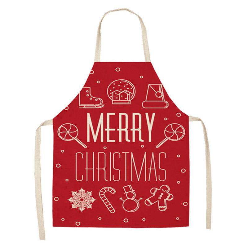 Christmas day apron