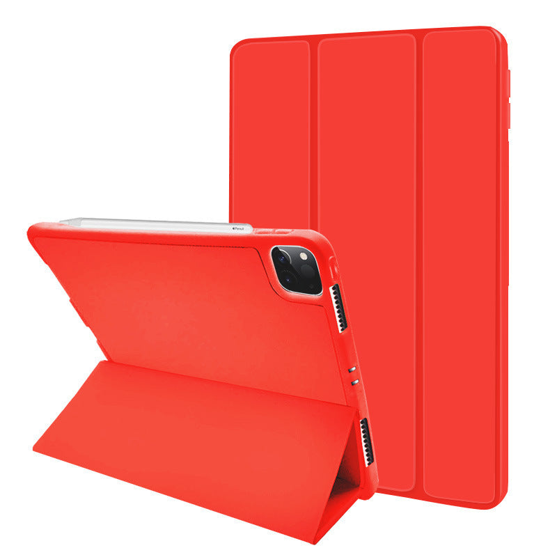 Compatible with Apple, Soft silicone anti falling case iPad protective cover