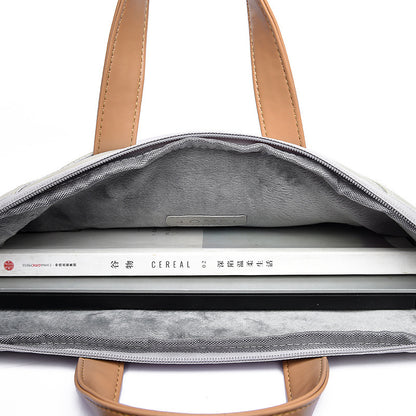 Portable light laptop bag