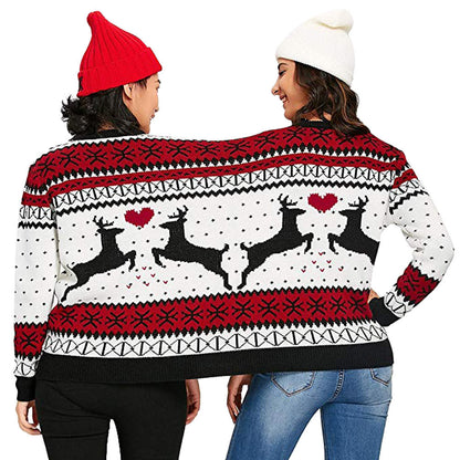 Couple Double Home Wear Christmas Sweater