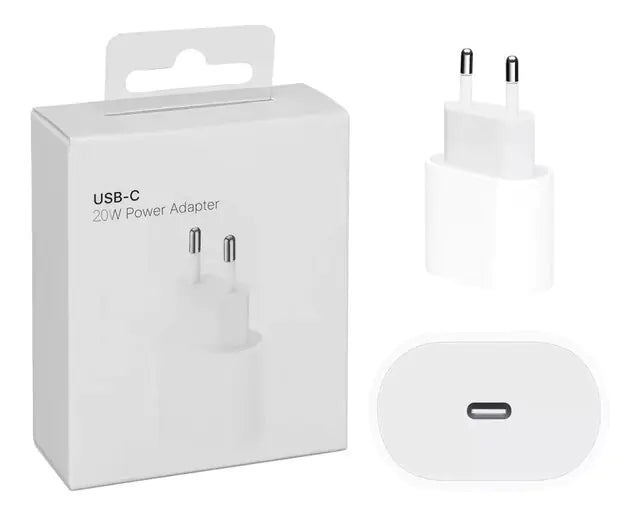 20W USB-C Power Adapter and Cord for iPhone