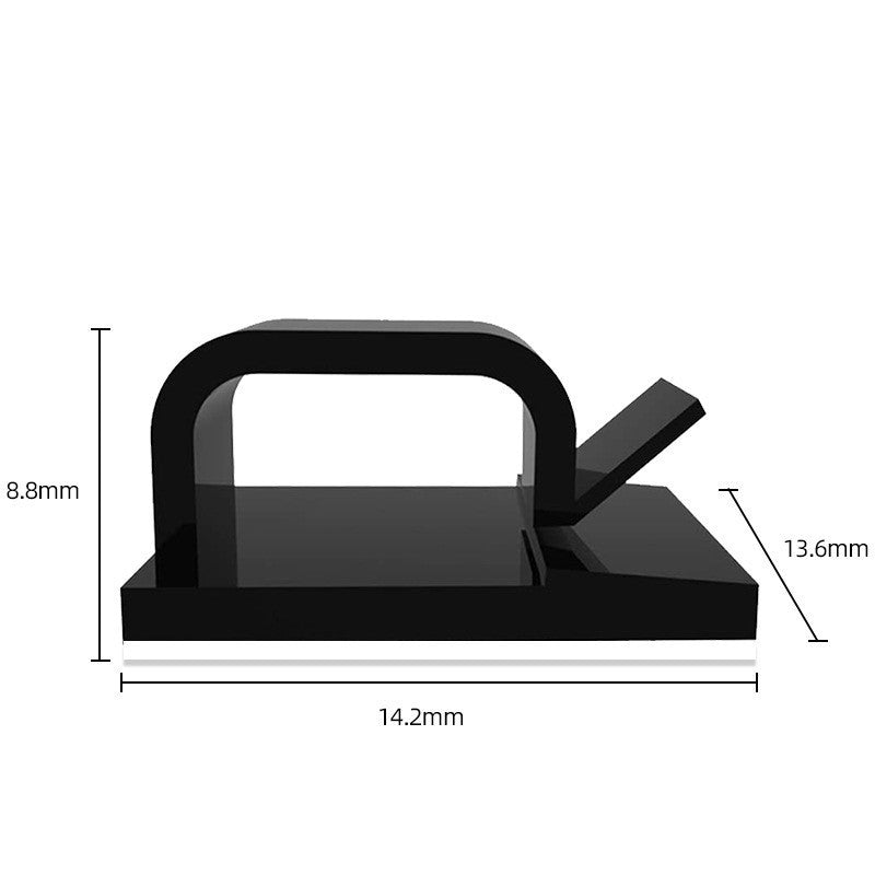 Large Square Data Cable Headphone Cable Fixer