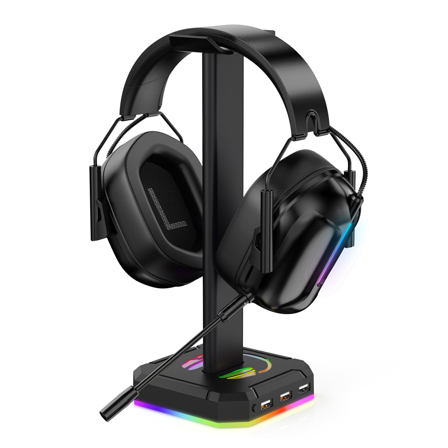 ZUOYA RGB Headphone Bracket Headset E-sports