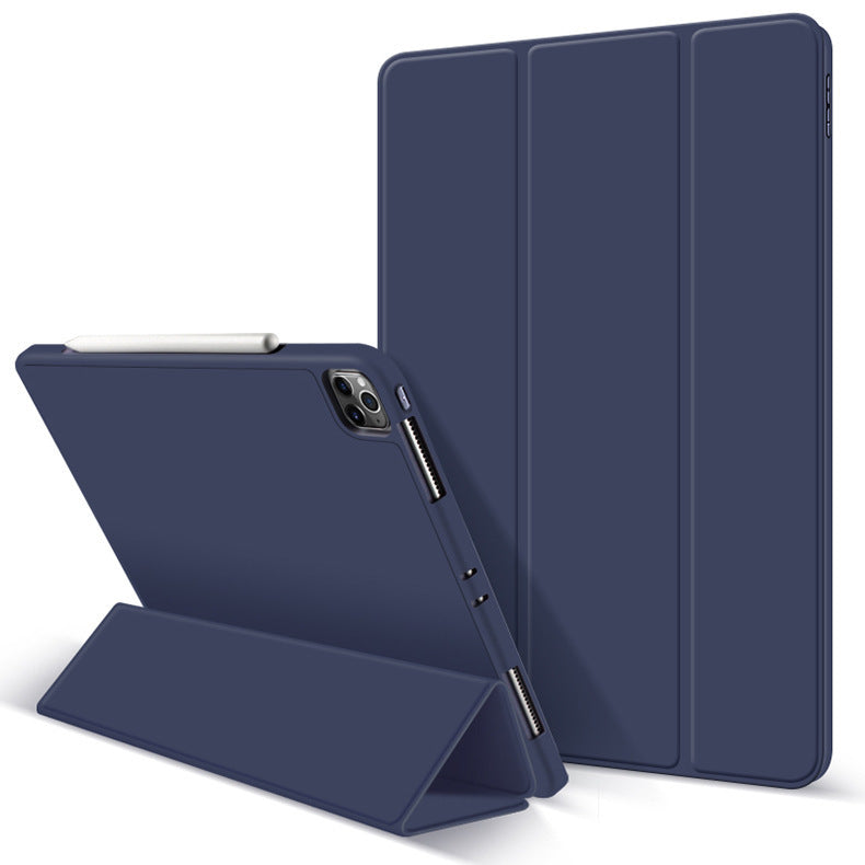 Compatible with Apple, Soft silicone anti falling case iPad protective cover