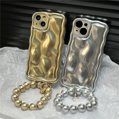 Advanced Electroplated Meteorite Patterned Phone Case