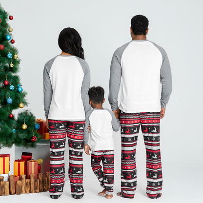 Fashion New Christmas Printed Set Home Wear Pajamas