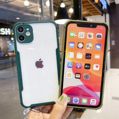 Compatible with Apple, Suitable For Iphone11 Acrylic Two-in-one Mobile Phone Case Transparent