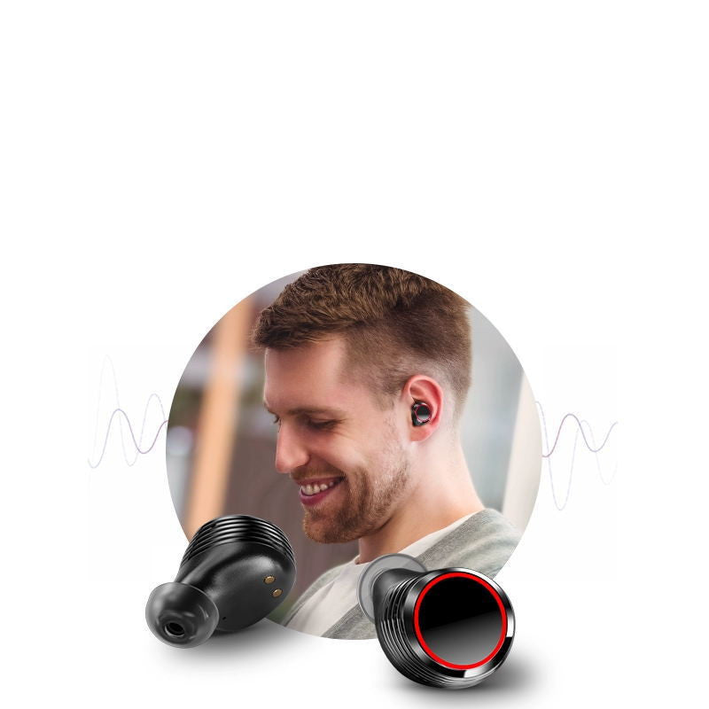 High-capacity Bluetooth Headset Earbud Style