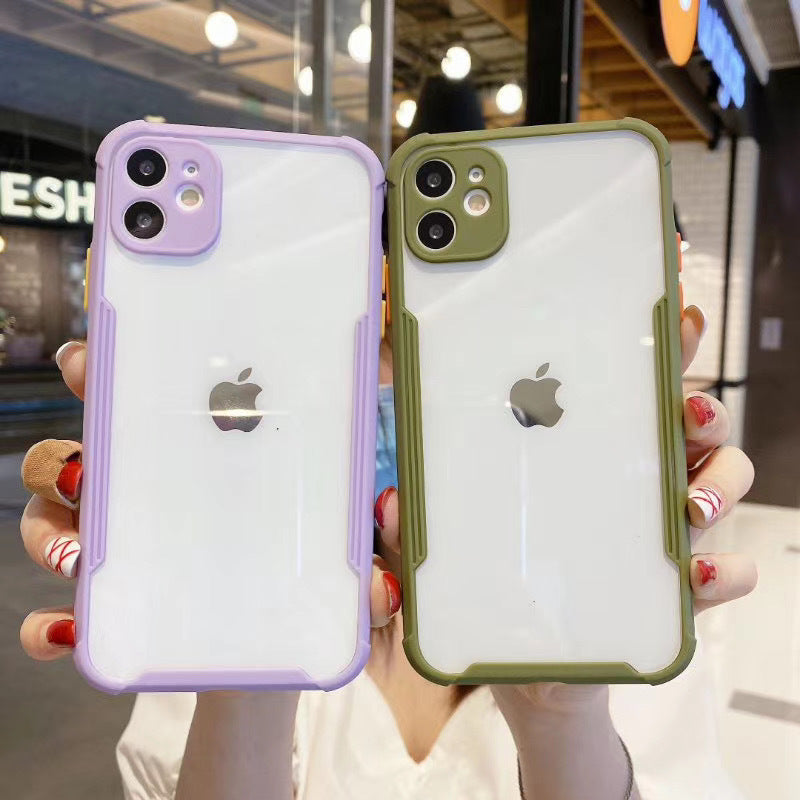 Compatible with Apple, Suitable For Iphone11 Acrylic Two-in-one Mobile Phone Case Transparent