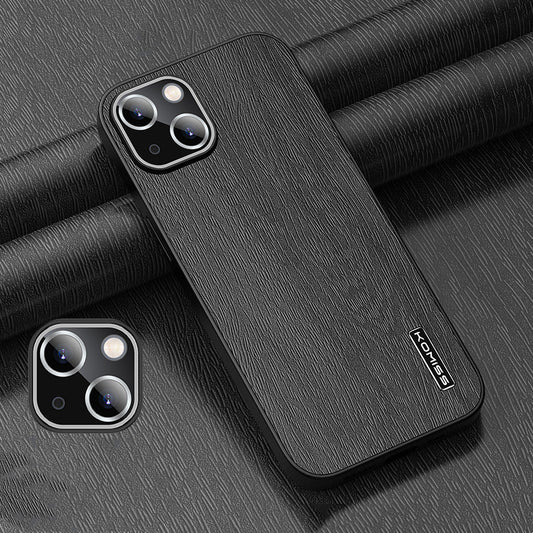 Wooden Mobile Phone Case Frosted Lens All Inclusive