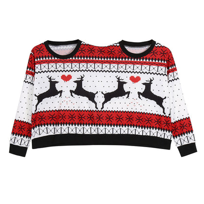 Couple Double Home Wear Christmas Sweater