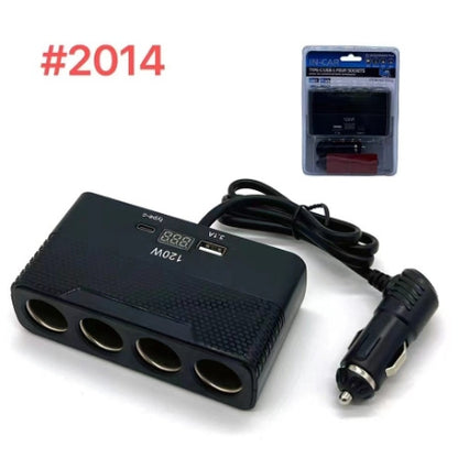 Car High-power One-three Converter Charger