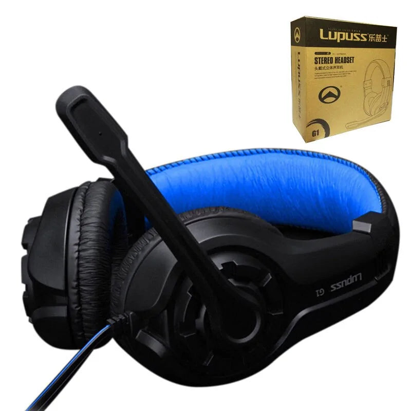 Wired Headset With Adjustable Microphone