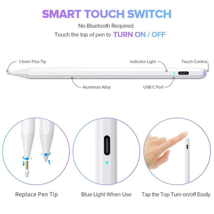 Mobile Screen Touch Pen Touch Pen Pencil Stylus For Ipad Apple 2 Tablet Stylus Case For Funda Ipad Apple Pencil 2 Phone Tablet