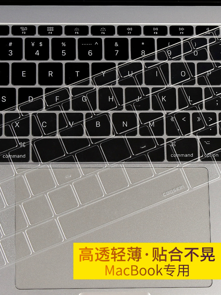 Apple Laptop Keyboard Cover MacBook Pro14-Inch Air13 New Arrival Pro16 Air15 Dust-Proof Pad 13.3 Transparent Air11.6 Computer Mac12 Protection Pro14.2 Film