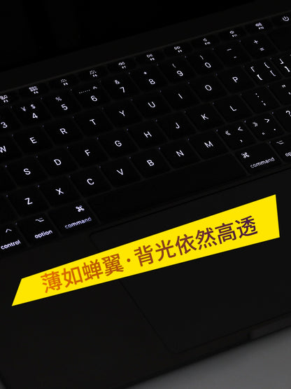 Apple Laptop Keyboard Cover MacBook Pro14-Inch Air13 New Arrival Pro16 Air15 Dust-Proof Pad 13.3 Transparent Air11.6 Computer Mac12 Protection Pro14.2 Film