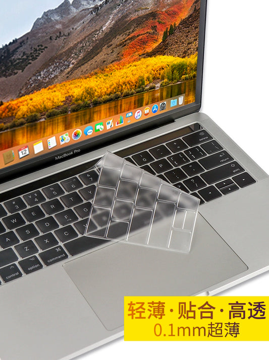 Apple Laptop Keyboard Cover MacBook Pro14-Inch Air13 New Arrival Pro16 Air15 Dust-Proof Pad 13.3 Transparent Air11.6 Computer Mac12 Protection Pro14.2 Film