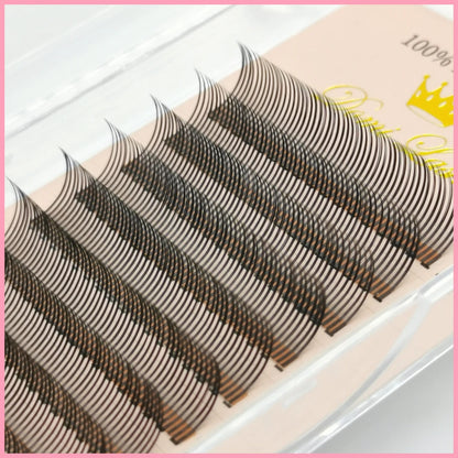 5D Spike Eyelash Extension Natural Soft Mink False Eyelash Spike Fairy Individual Lashes Russian Volume Premade Fan Clusters