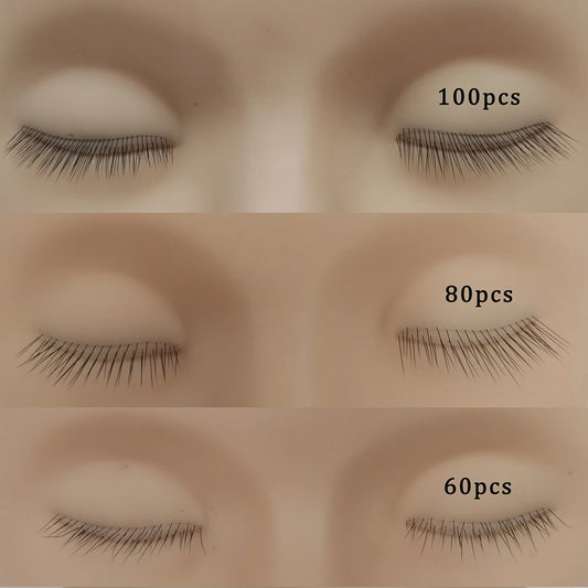 Upgraded TOP Quality Advanced Lash Mannequin Hot Selling Strip Eyelash Practice Mannequin Training Head Eyelash Make Up Tools