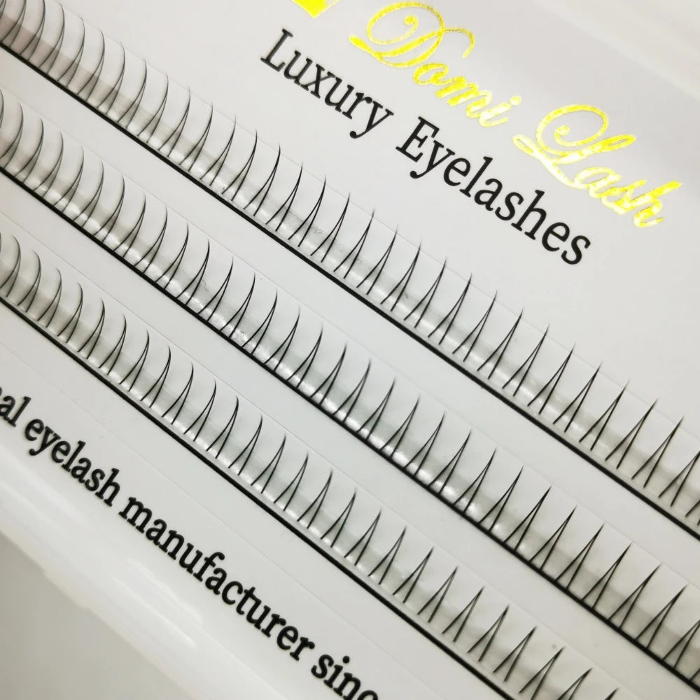 V-Shaped Lower Eyelash Extensions 120 Clusters 5/6/7mm Individual Lashes Natural Bottom Under Eyelash Easy Grafting Makeup Tools