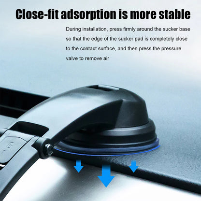 HKGX Tablet Phone Holder Mount in Car for Samsung Galaxy Z Fold 4 iPhone iPad Mini Air Car Sucker Phone Stand Expansion Holder