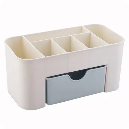 Nails Art Plastic Organizer Container Gel Polish Remover Cleaning Cotton Pad Swab Box Storage Case Decoration Accessories Tool