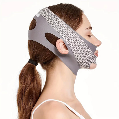 Face Slimming Bandage V Line Shaper Face Lifting Belt Anti Wrinkle Facial Massage Strap Double Chin Reducer Skin Care Tools