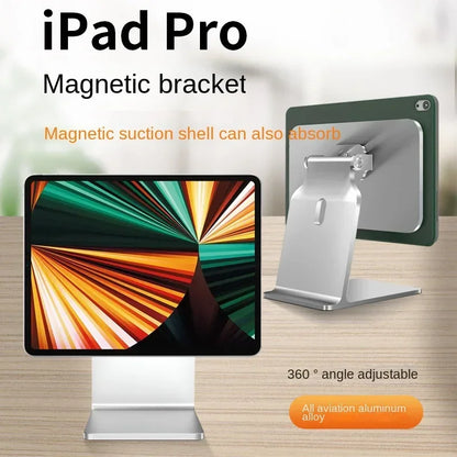 Suitable for IPhone12/13 Apple IPad Magnetic Suction Bracket Pro11 12.9-inch Tablet Bracket Air5 Rotatable Desktop Ipad Pro