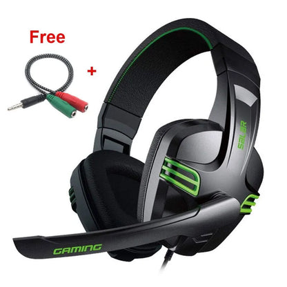 Wired Headset With Adjustable Microphone