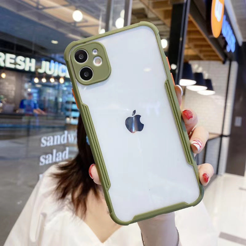 Compatible with Apple, Suitable For Iphone11 Acrylic Two-in-one Mobile Phone Case Transparent