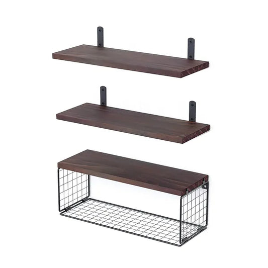 The Studio Floating Shelf | 2-in-1 Wall Mount with Basket