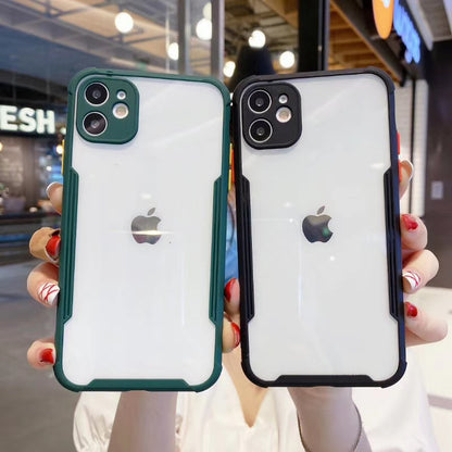 Compatible with Apple, Suitable For Iphone11 Acrylic Two-in-one Mobile Phone Case Transparent