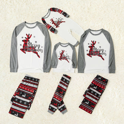 Fashion New Christmas Printed Set Home Wear Pajamas