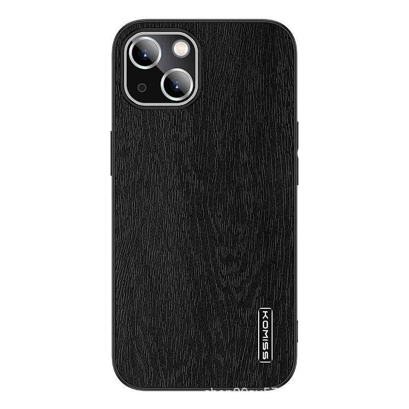 Wooden Mobile Phone Case Frosted Lens All Inclusive