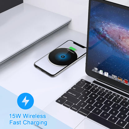 Waterproof Aluminum Alloy Embedded Wireless Charger Office Furniture