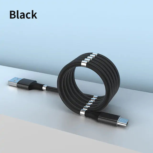 Magnetic USB Type-C Cable for Fast Charging & Data Sync