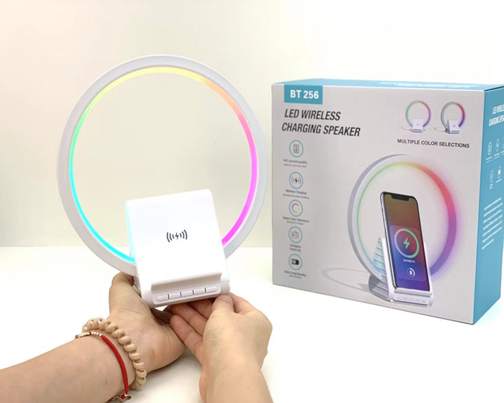 Smart Bluetooth Speaker Ambience Light 15W Wireless Charger